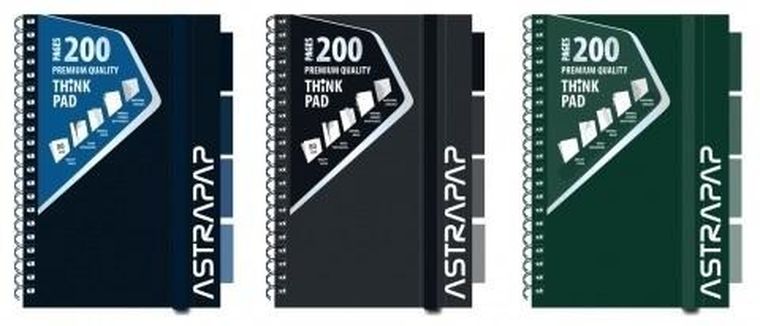 Astra, Ombre, kołozeszyt A5, 200 kartek, 1 szt.
