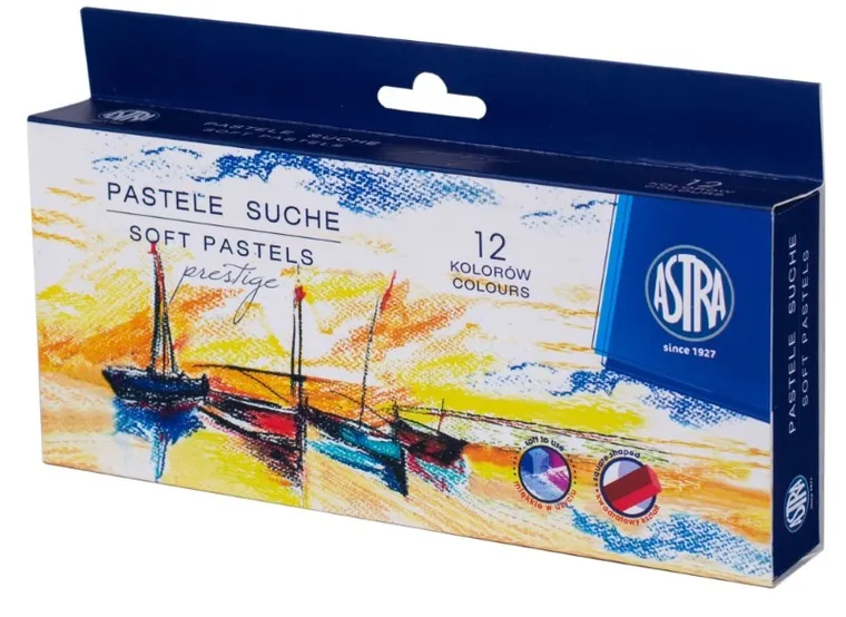 Astra, Prestige, pastele suche, 12 kolorów