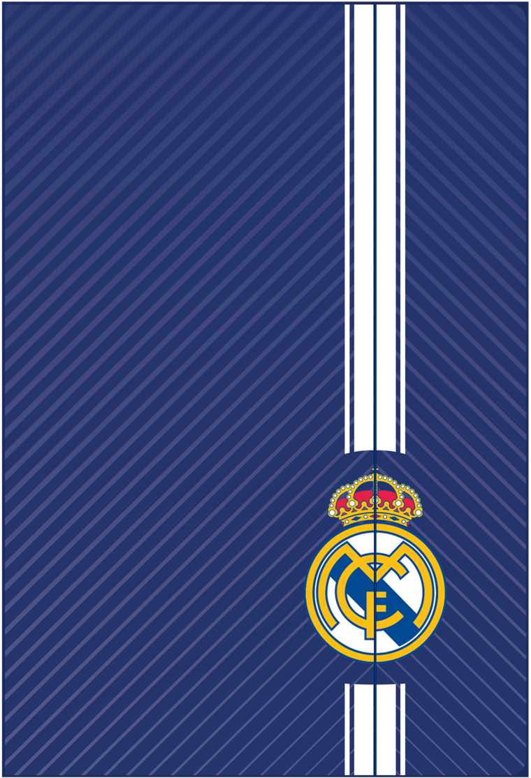 Astra, Real Madrid, teczka z gumką, A4, blue