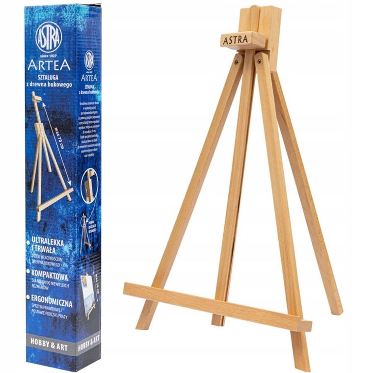 Astra, sztaluga z drewna bukowego