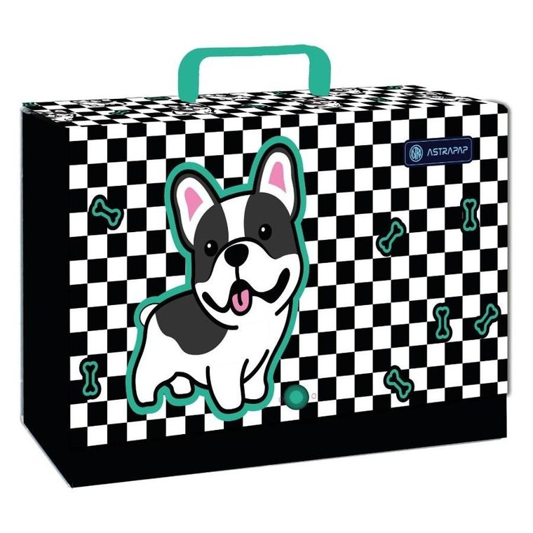 Astra, teczka z rączką XL, Cute Puppy, 9 cm, 1 szt.