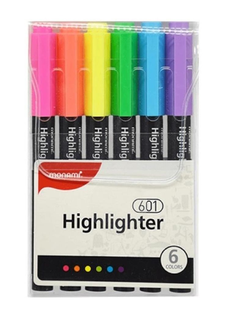 Astra, zakreślacze, 6 szt.