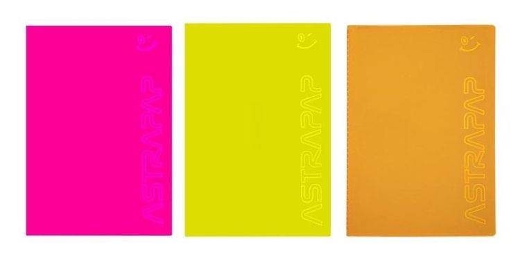Astra, zeszyt A4, 60 kartek, linia, Fluo, 1 szt.