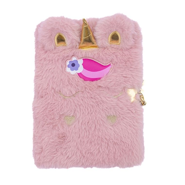 Astrabag, pamiętnik A5 z kłódką, 80 kartek, Fluffy Unicorn