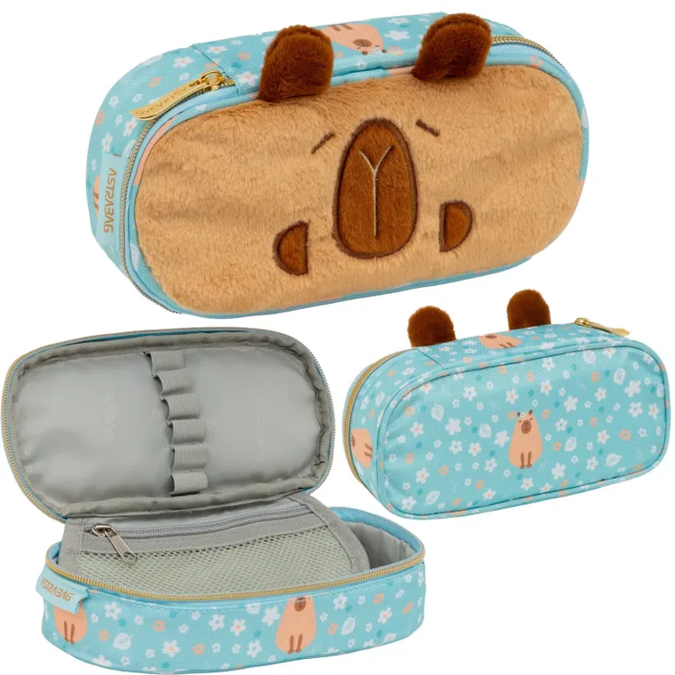 Astrabag, piórnik owalny, Fluffy Capy