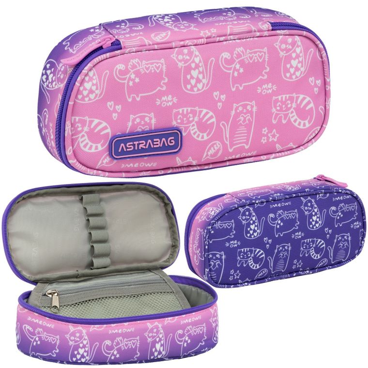 Astrabag, piórnik owalny, Kitty