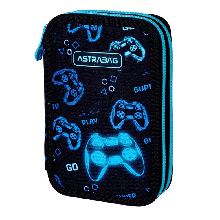 Astrabag, piórnik rozkładany, podwójny, Go Playing