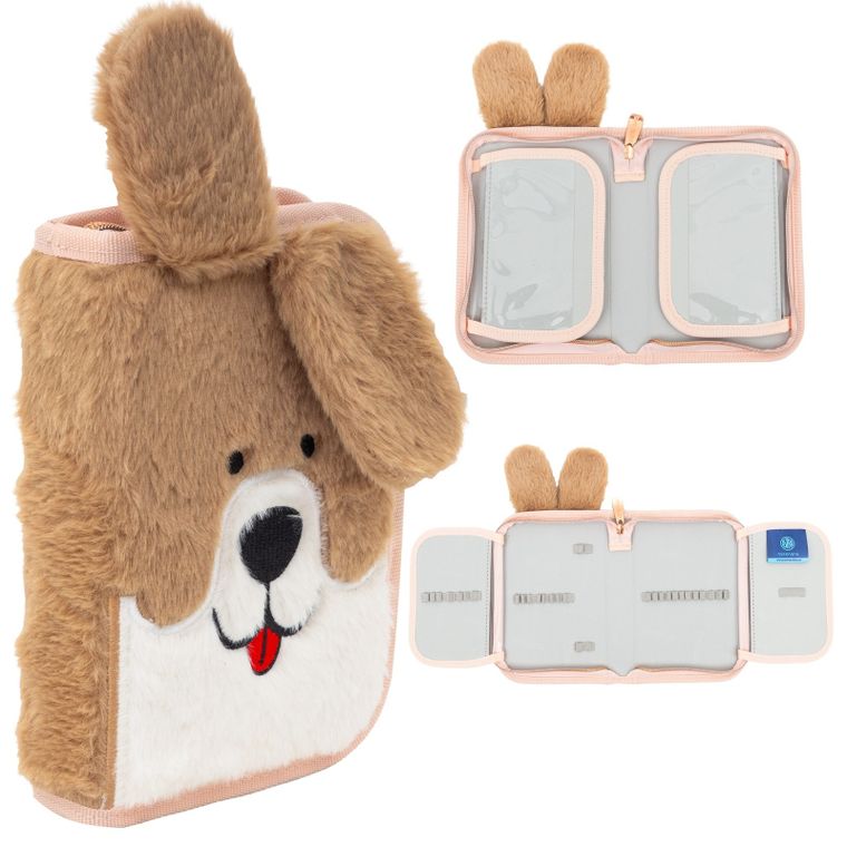 Astrabag, piórnik rozkładany, pojedynczy, Fluffy Puppy