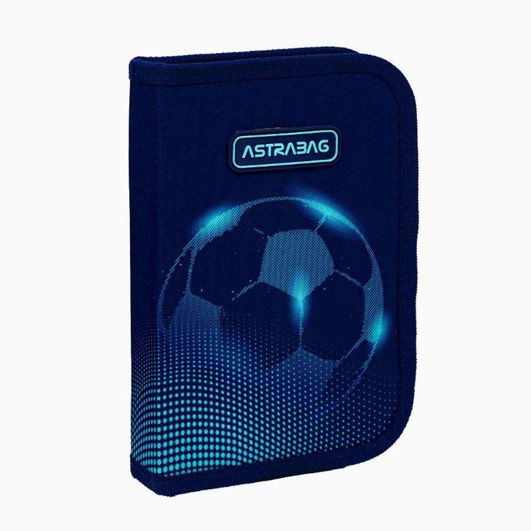 Astrabag, piórnik rozkładany, pojedynczy, Football Light