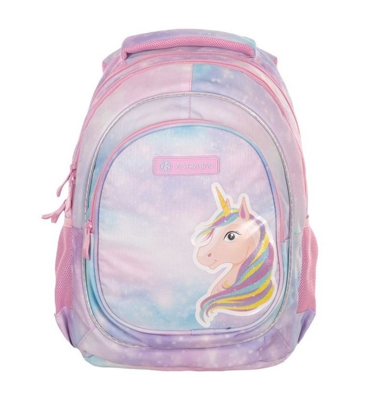Astrabag, plecak szkolny, 3-komorowy, Fairy Unicorn