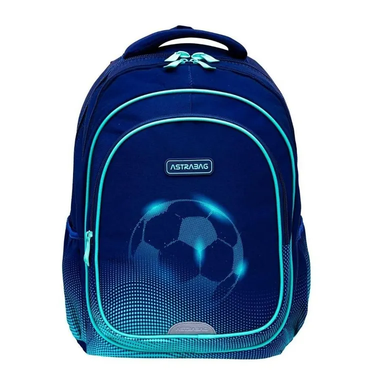 Astrabag, plecak szkolny, 3-komorowy, Football Light