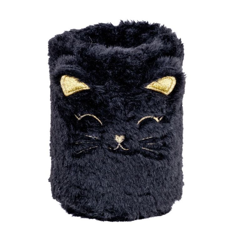 Astrabag, pluszowy przybornik na biurko, Fluffy Kitty Black