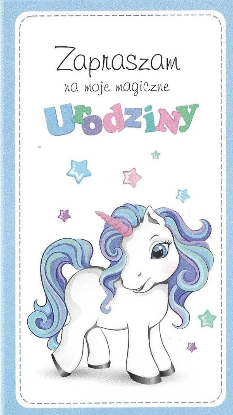 Astro Atelier, zaproszenie, urodziny dziecięce, 10 szt.