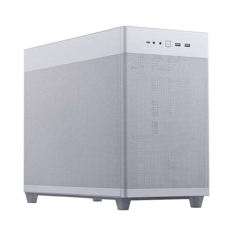 Asus, obudowa, AP201 PRIME CASE TG white