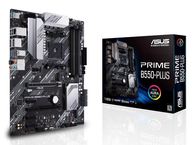 Asus, płyta główna, PRIME B550-PLUS AM4 4DD R4 HDMI/DP M.2 ATX