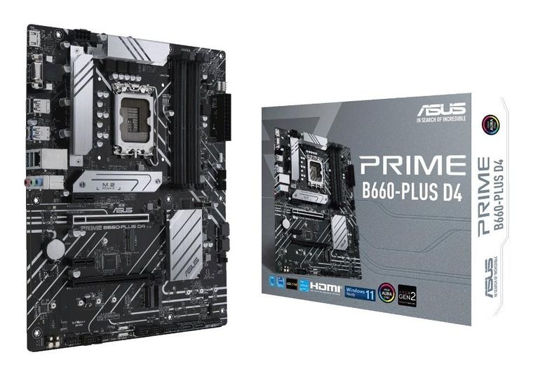 Asus, płyta główna, PRIME B660-PLUS D4