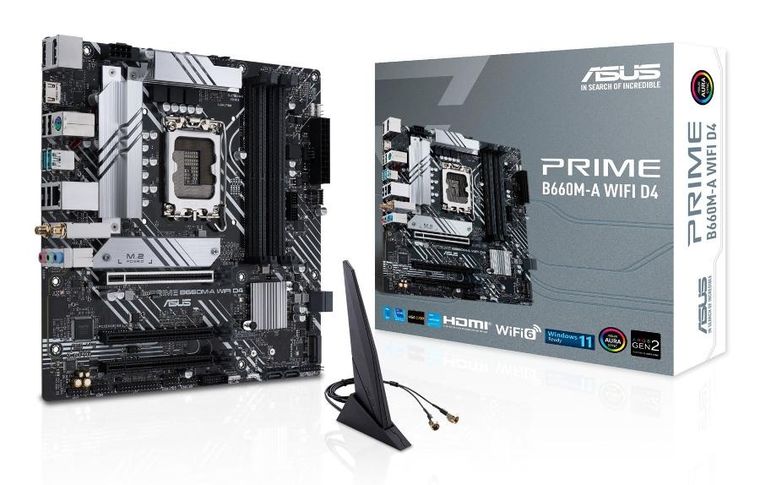 Asus, płyta główna, PRIME B660M-A WIFI D4