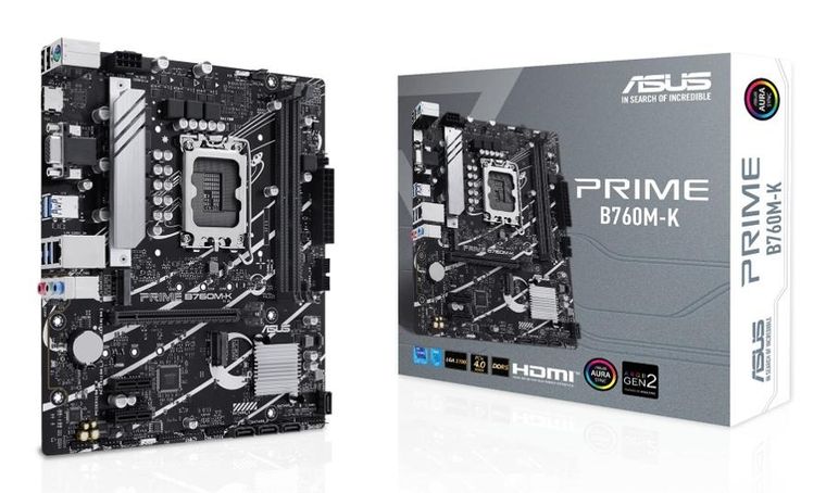Asus, płyta główna, PRIME B760M-K