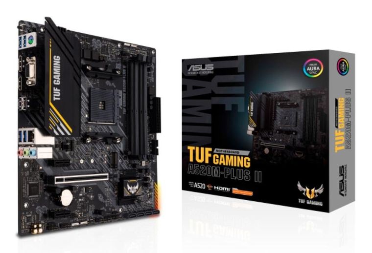 Asus, płyta główna, TUF GAMING A520M-PLUS II