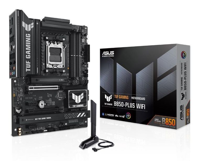 Asus, płyta główna, TUF GAMING B850 PLUS WI FI AM5 4DDR5 DP/HDMI ATX