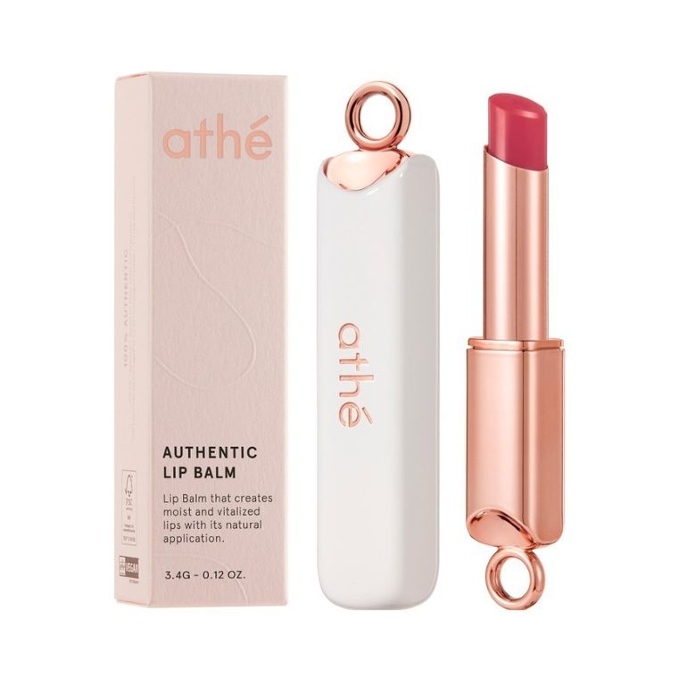 Athe, Authentic Lip Balm, balsam do ust, wegański, 14 ruddy, 3.4g