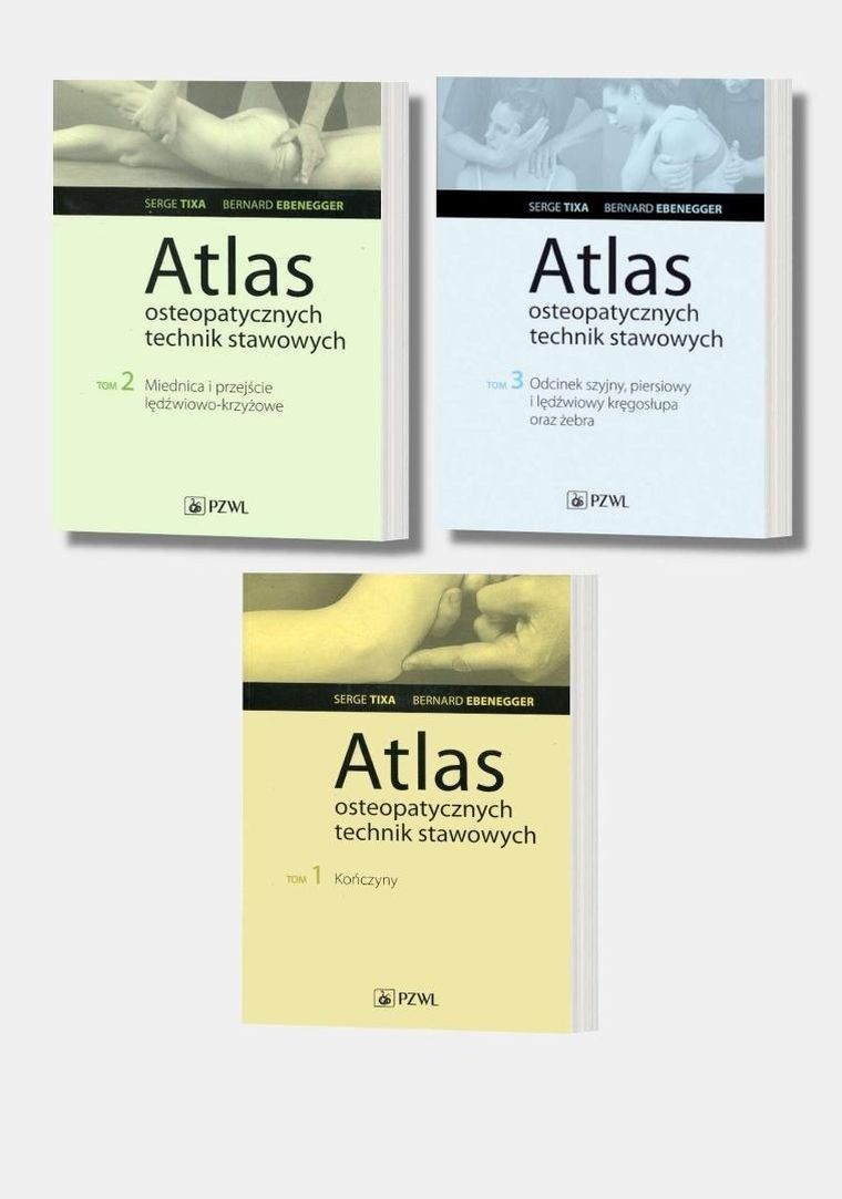 Atlas osteopatycznych technik stawowych. Tom 1-3
