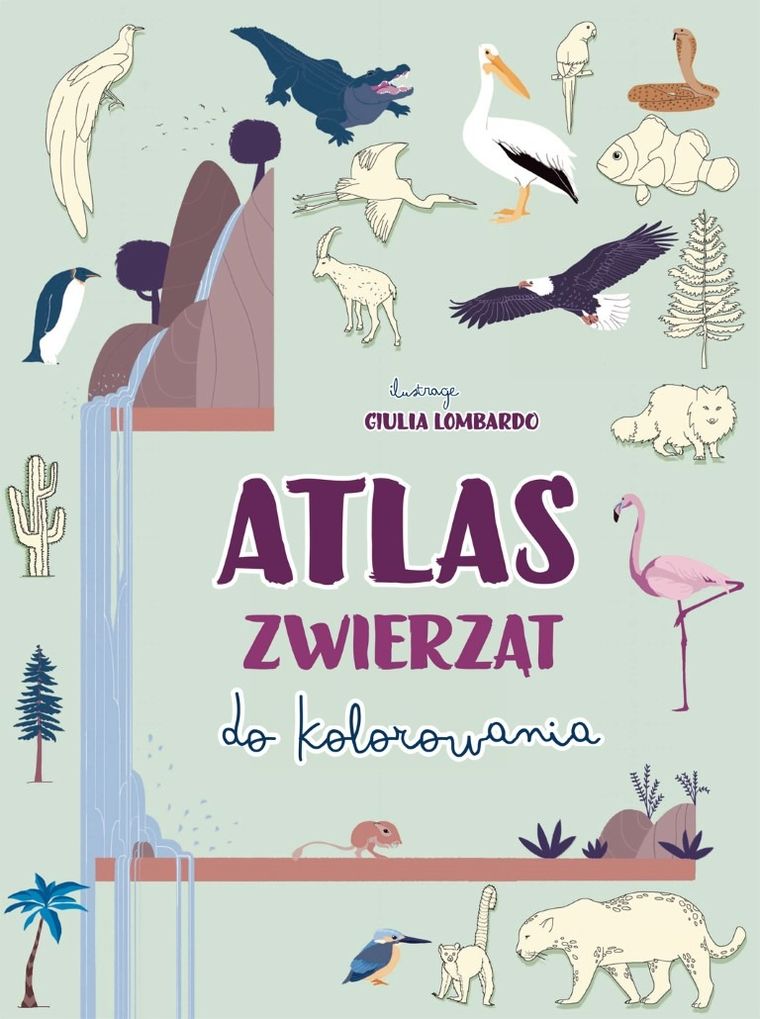 Atlas zwierząt do kolorowania