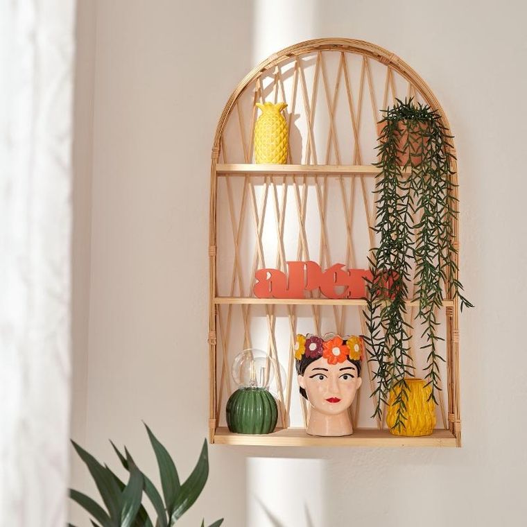 Atmosphera, Anahi, półka ścienna łuk, 74-45 cm