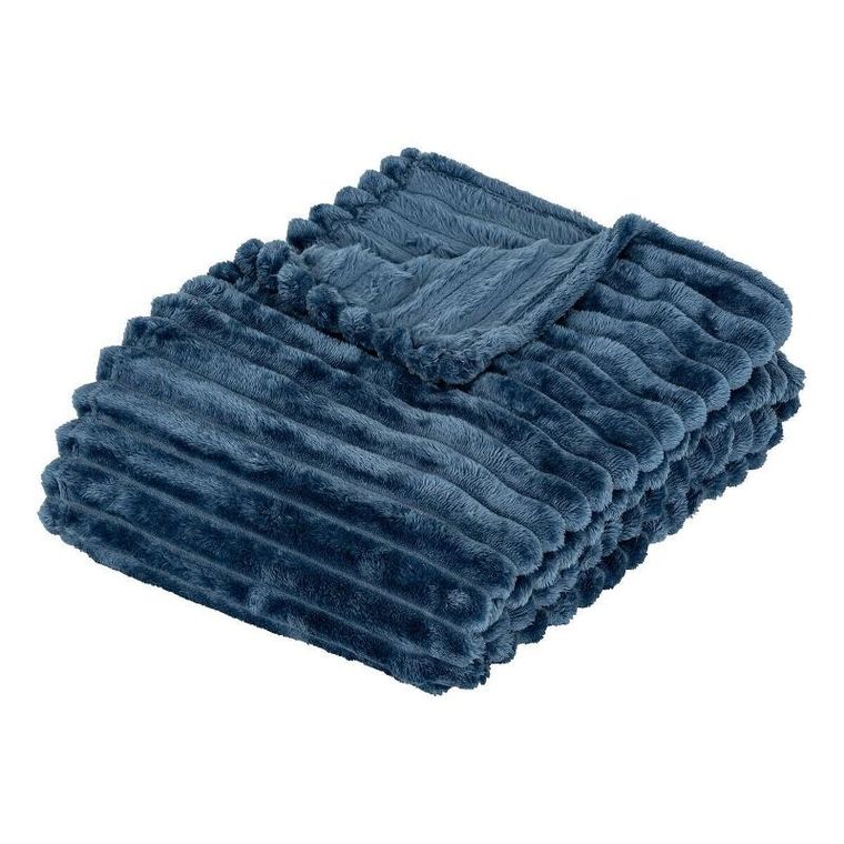 Atmosphera, Astbox, koc w prążki, 130-170 cm