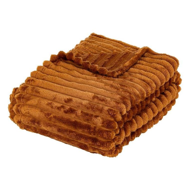 Atmosphera, Astbox, koc w prążki, 130-170 cm