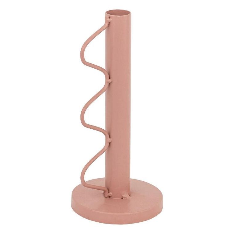 Atmosphera, Bliss, świecznik metalowy, na jedną świecę, 20 cm