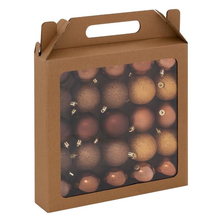 Atmosphera, bombki na choinkę, 6 cm, 25 szt.