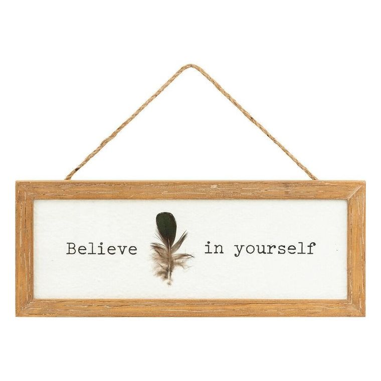 Atmosphera, dekoracja ścienna w ramce, Yona, 38-15 cm