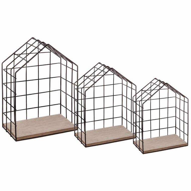 Atmosphera, dekoracyjna półka, Home, 3 szt.