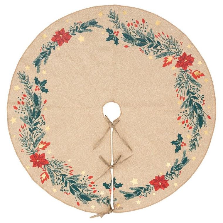 Atmosphera, dywanik pod choinkę, Poinsettia