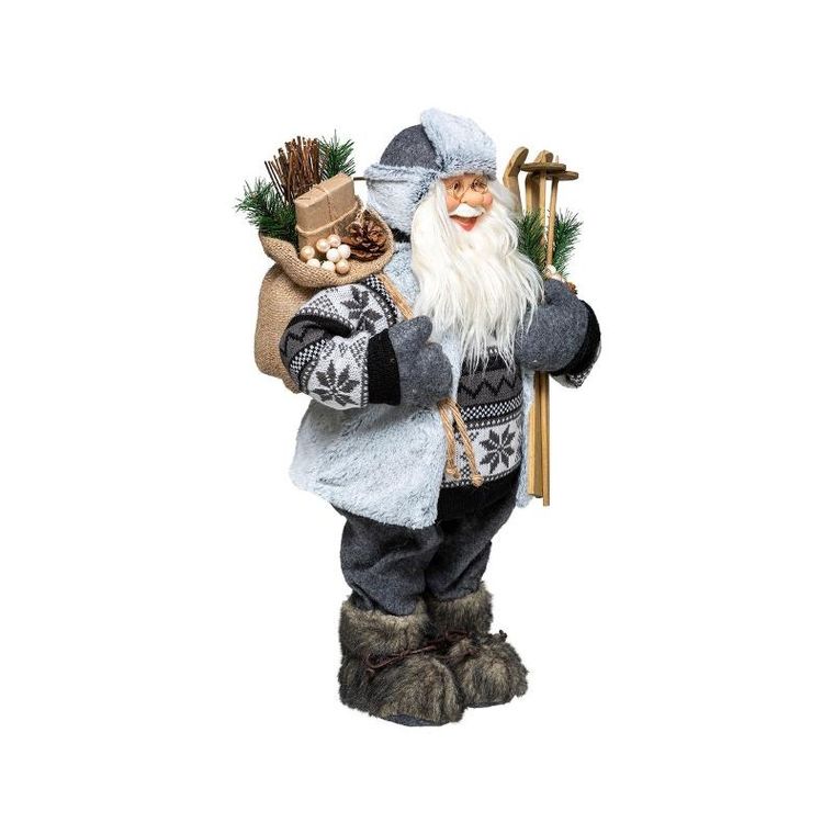 Atmosphera, figurka Mikołaja z nartami