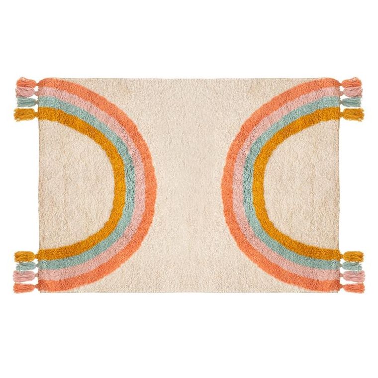 Atmosphera for kids, dywan do pokoju dziecięcego, rainbow, 100-150 cm