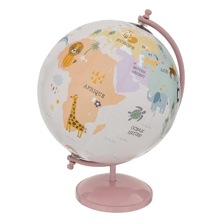 Atmosphera for Kids, globus ze zwierzętami, średnica 20 cm