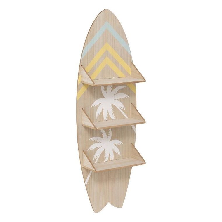 Atmosphera for kids, półka na książki dla dzieci w kształcie deski surfingowej, Australie, wys. 112 cm