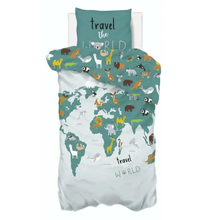 Atmosphera for kids, pościel dla dzieci, 140-200 cm, dwustronna, bawełniana