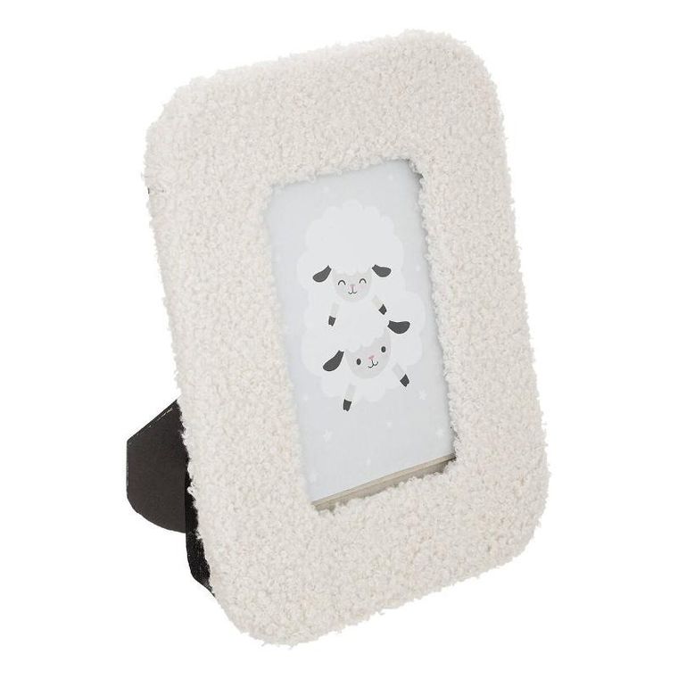 Atmosphera for kids, ramka na zdjęcia owieczka bouclé, 22.5-17.5 cm