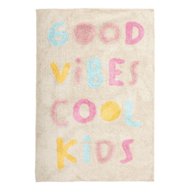 Atmosphera for kids, Vibe, dywan do pokoju dziecięcego, tuftowana bawełna, 100-150 cm
