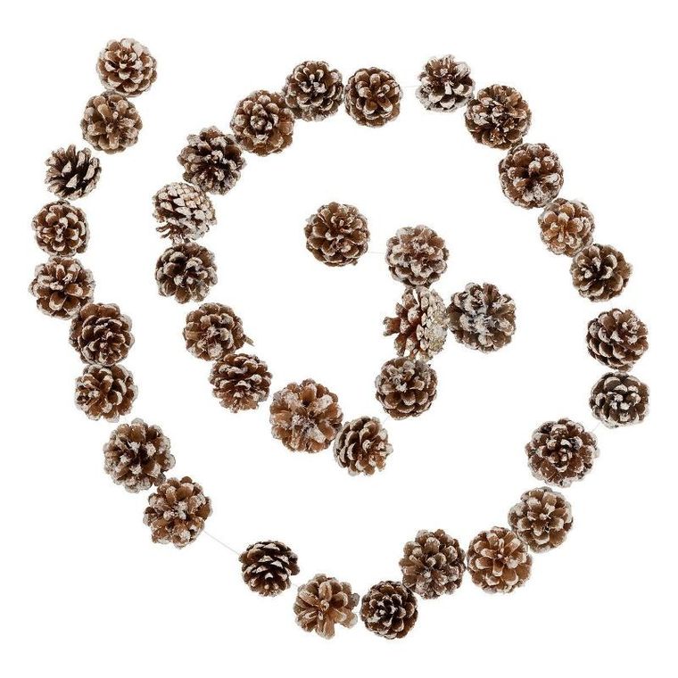 Atmosphera, girlanda z szyszek sosny, 180 cm