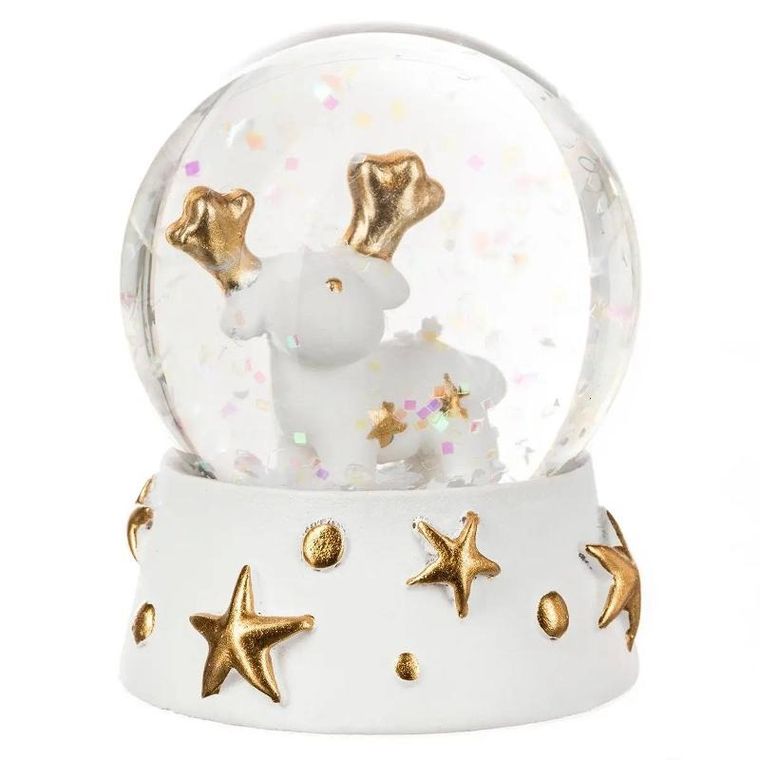 Atmosphera, kula śnieżna ze zwierzakiem, Ø 4.5 cm