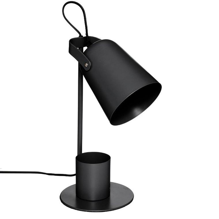 Atmosphera, lampa biurkowa elio metalowa konstrukcja, wys. 34 cm