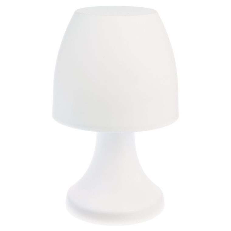 Atmosphera, lampa stołowa, ledowa, biała