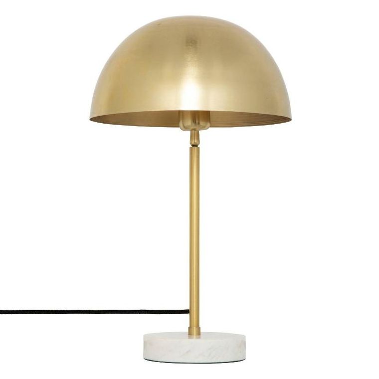 Atmosphera, lampa stołowa w stylu retro, Lilio, grzybek, wys. 46 cm