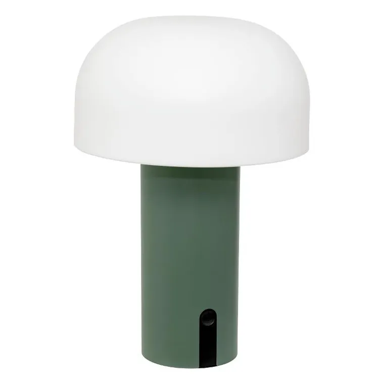 Atmosphera, lampa zewnętrzna, zielony metal, jany, 22 cm