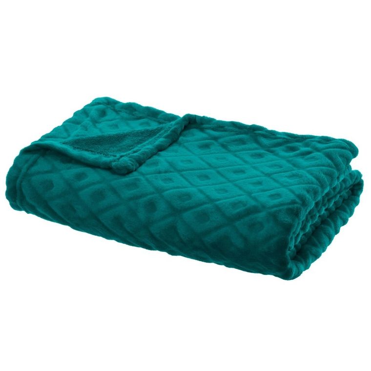 Atmosphera, narzuta na łóżko, Losan, 150-125 cm, morska