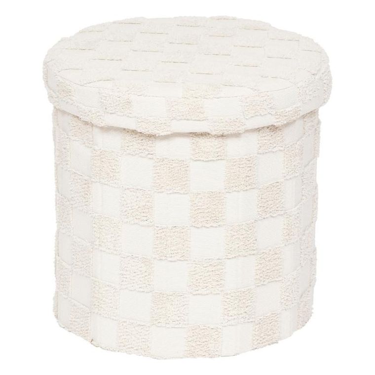 Atmosphera, Pasti, pufa okrągła składana, tuftowana, średnica 38 cm